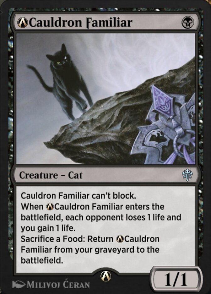 A-Cauldron Familiar - Throne of Eldraine