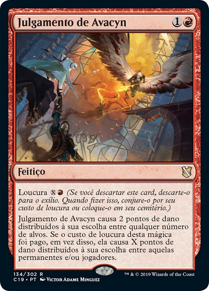 Julgamento de Avacyn - Commander 2019