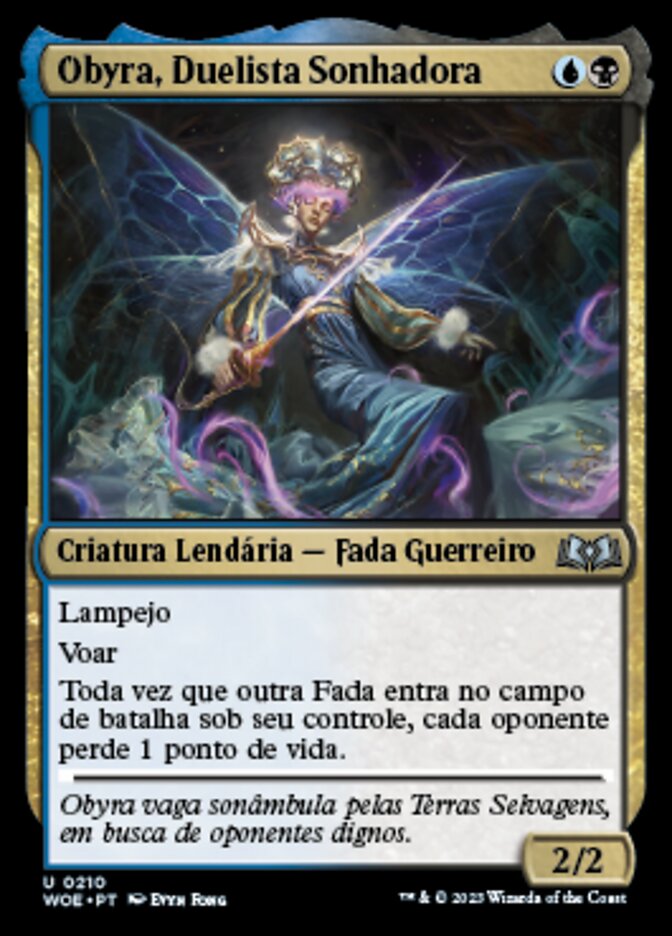 Obyra, Duelista Sonhadora - Wilds of Eldraine