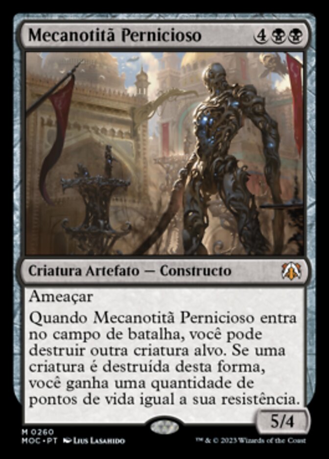 Mecanotitã Pernicioso - March of the Machine Commander