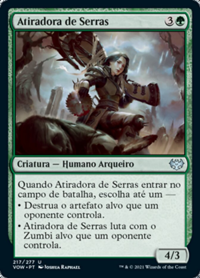 Atiradora de Serras - Innistrad: Crimson Vow
