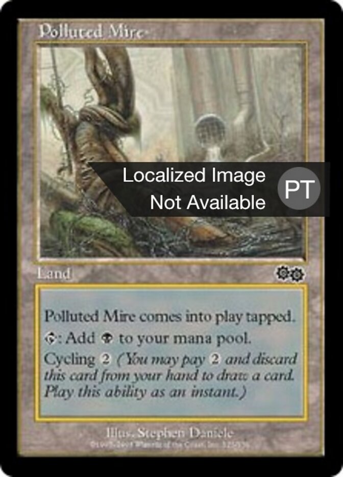 Lamaçal Poluído - Urza's Saga