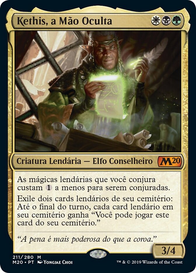 Kethis, a Mão Oculta - Core Set 2020