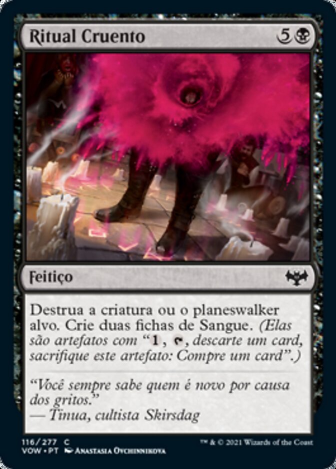 Ritual Cruento - Innistrad: Crimson Vow