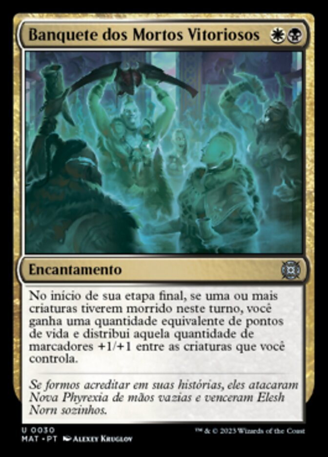 Banquete dos Mortos Vitoriosos - March of the Machine: The Aftermath