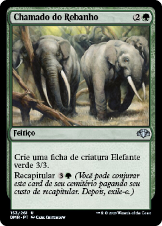 Chamado do Rebanho - Dominaria Remastered