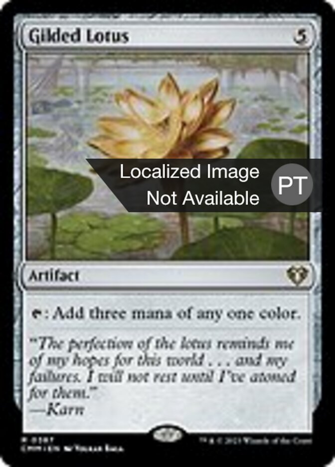 Lótus Engalanada - Commander Masters