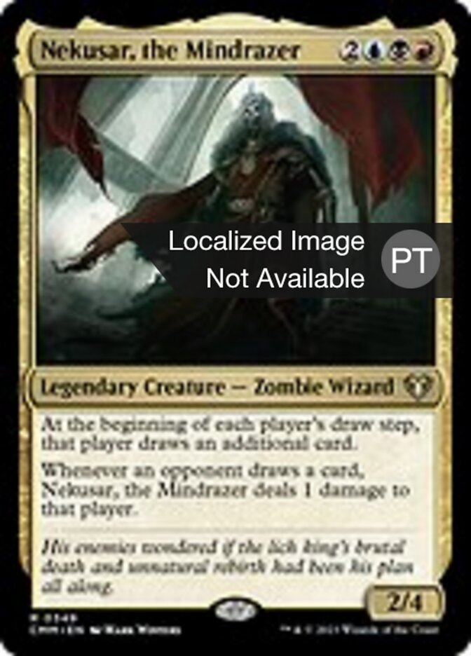 Nekusar, o Arrasador de Mentes - Commander Masters