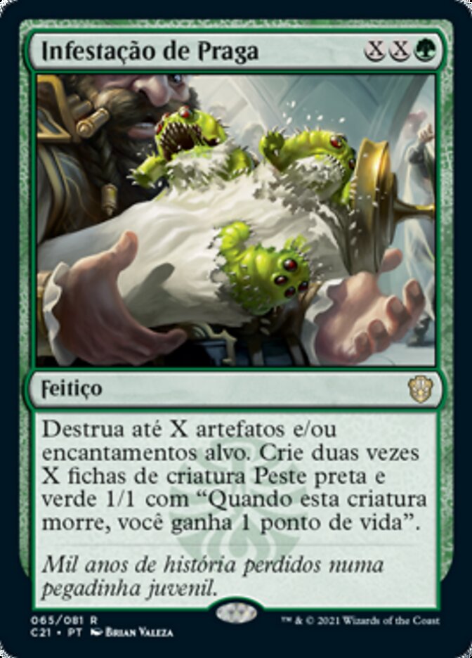 Infestação de Praga - Commander 2021