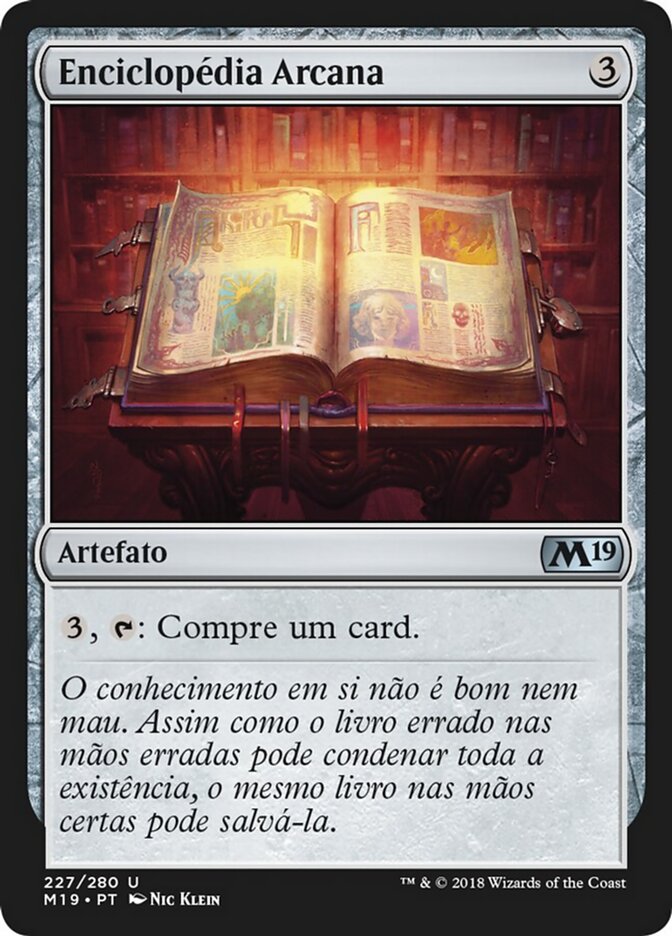 Enciclopédia Arcana - Core Set 2019