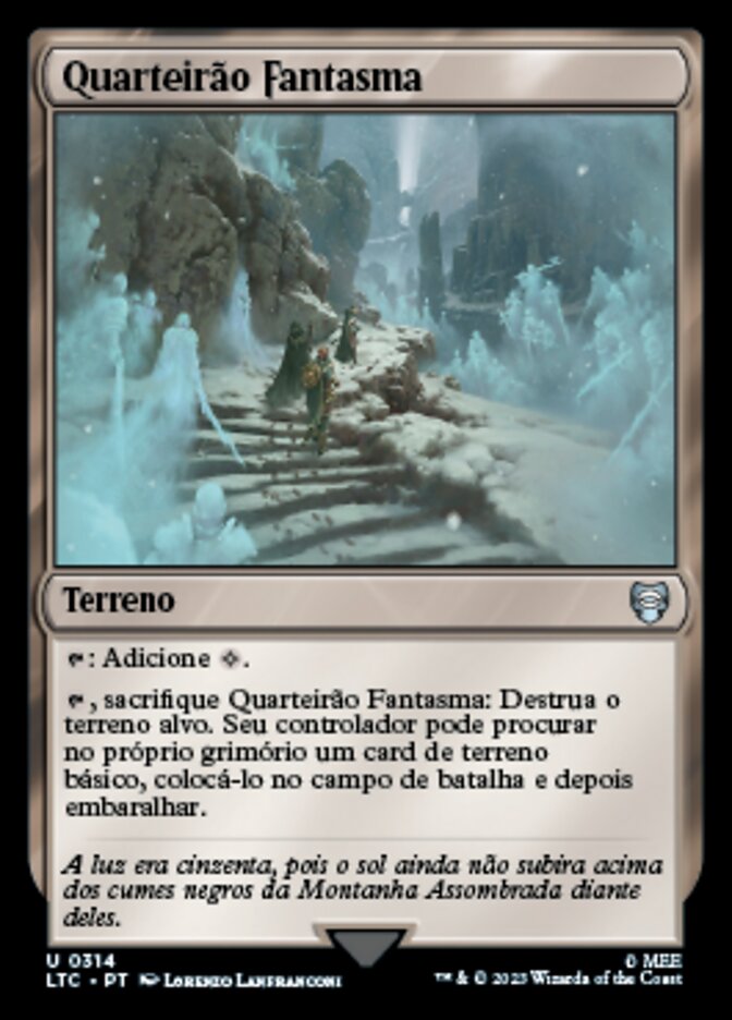 Quarteirão Fantasma - Tales of Middle-earth Commander