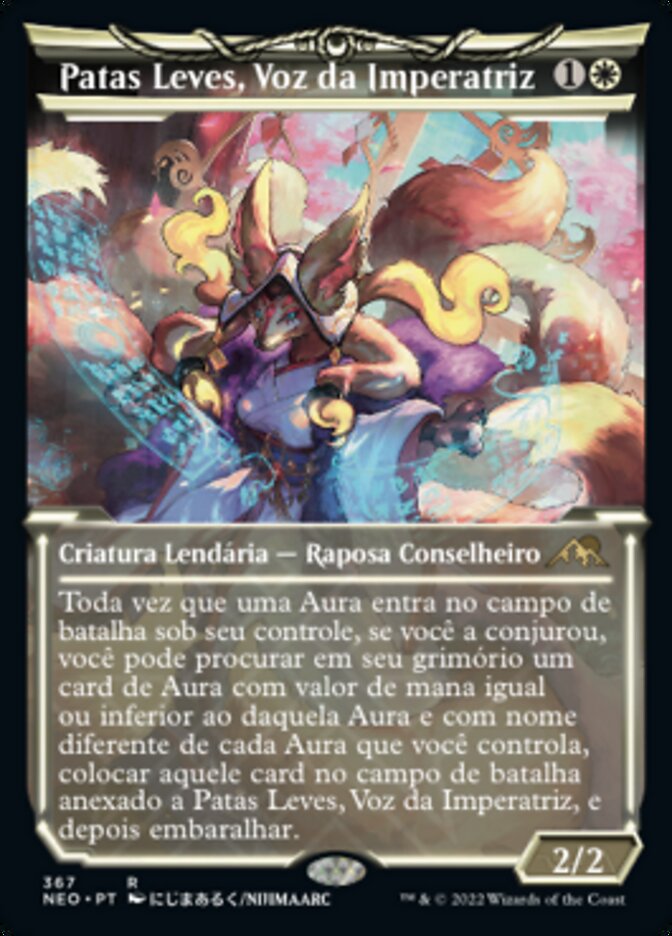 Patas Leves, Voz da Imperatriz - Kamigawa: Neon Dynasty