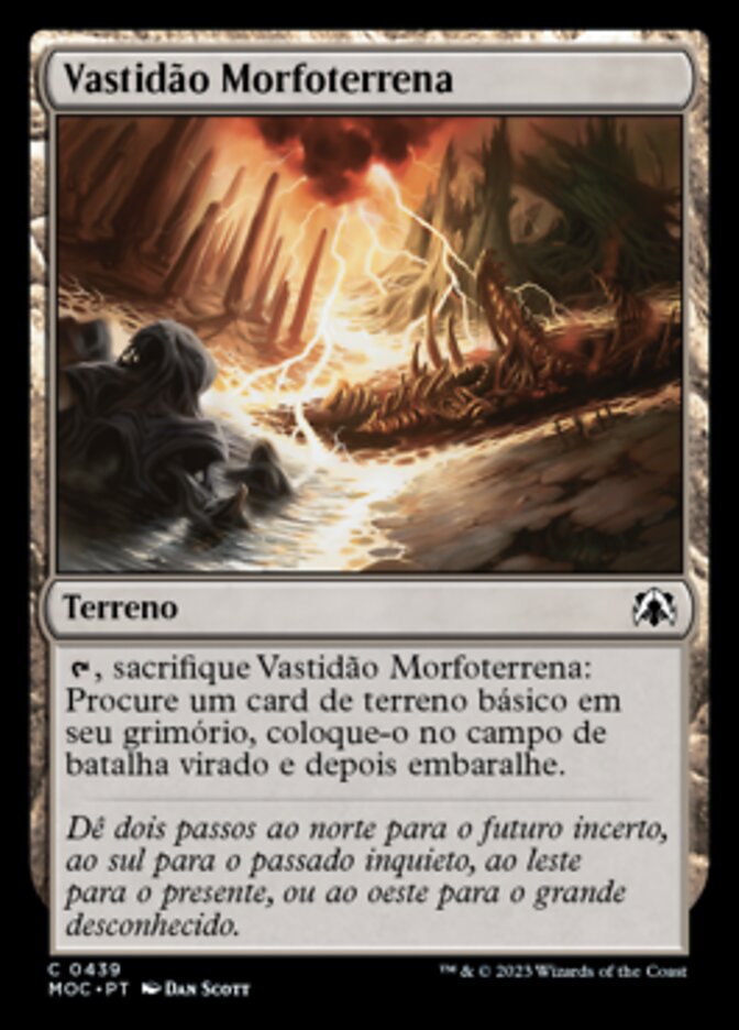 Vastidão Morfoterrena - March of the Machine Commander