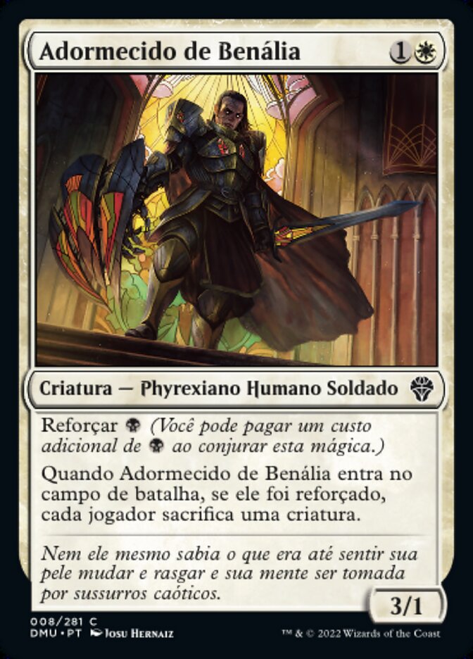 Adormecido de Benália - Dominaria United
