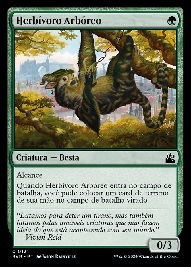 Herbívoro Arbóreo - Ravnica Remastered