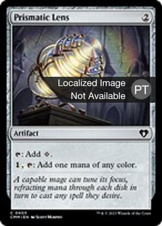 Lente Prismática - Commander Masters