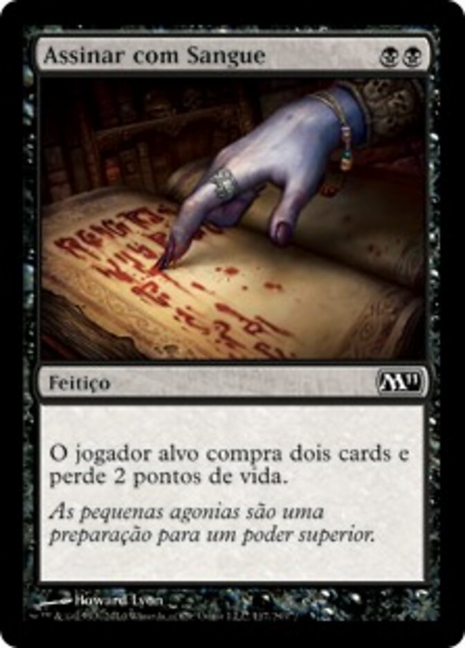 Assinar com Sangue - Magic 2011