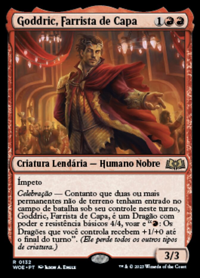 Goddric, Farrista de Capa - Wilds of Eldraine