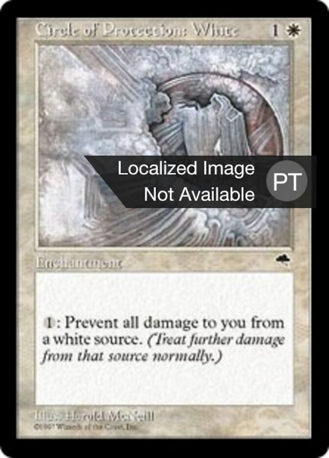 Círculo de Proteção: Branco - Tempest