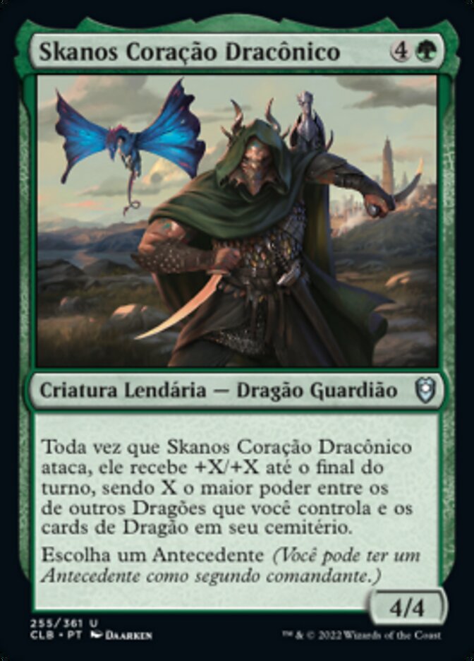 Skanos Coração Dracônico - Commander Legends: Battle for Baldur's Gate
