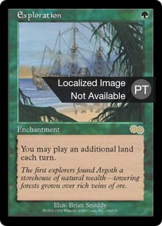 Exploração - Urza's Saga
