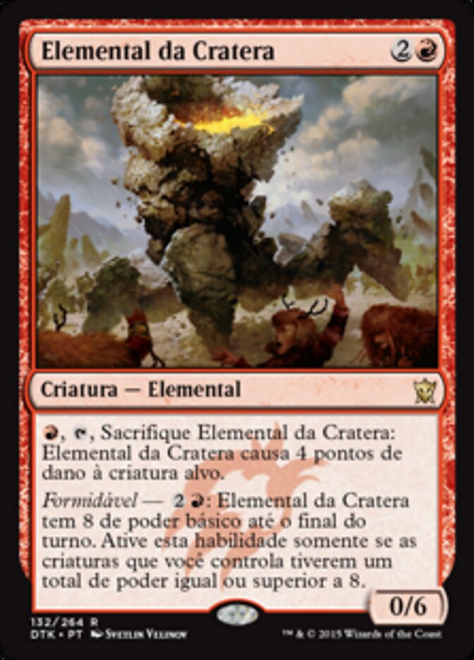 Elemental da Cratera - Dragons of Tarkir