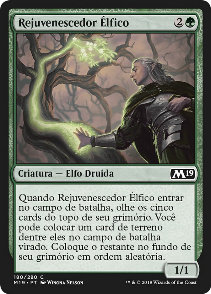 Rejuvenescedor Élfico - Core Set 2019