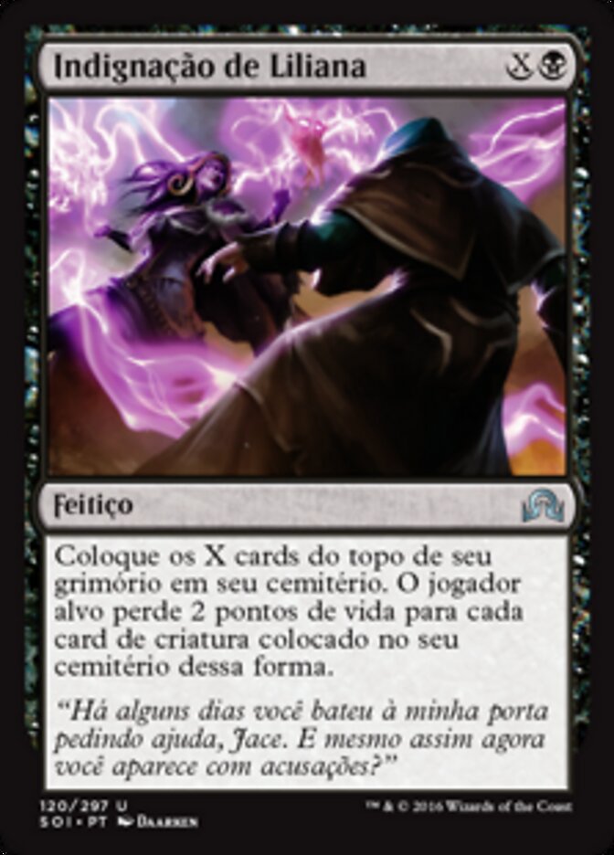Indignação de Liliana - Shadows over Innistrad
