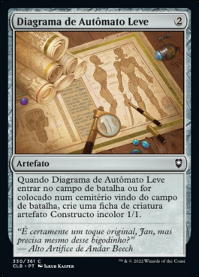 Diagrama de Autômato Leve - Commander Legends: Battle for Baldur's Gate