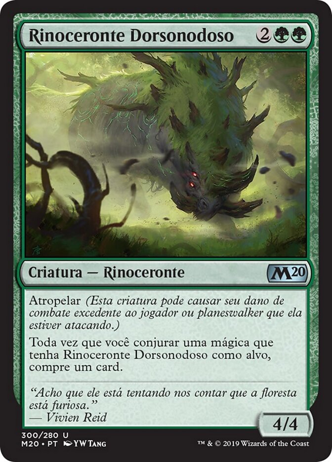 Rinoceronte Dorsonodoso - Core Set 2020