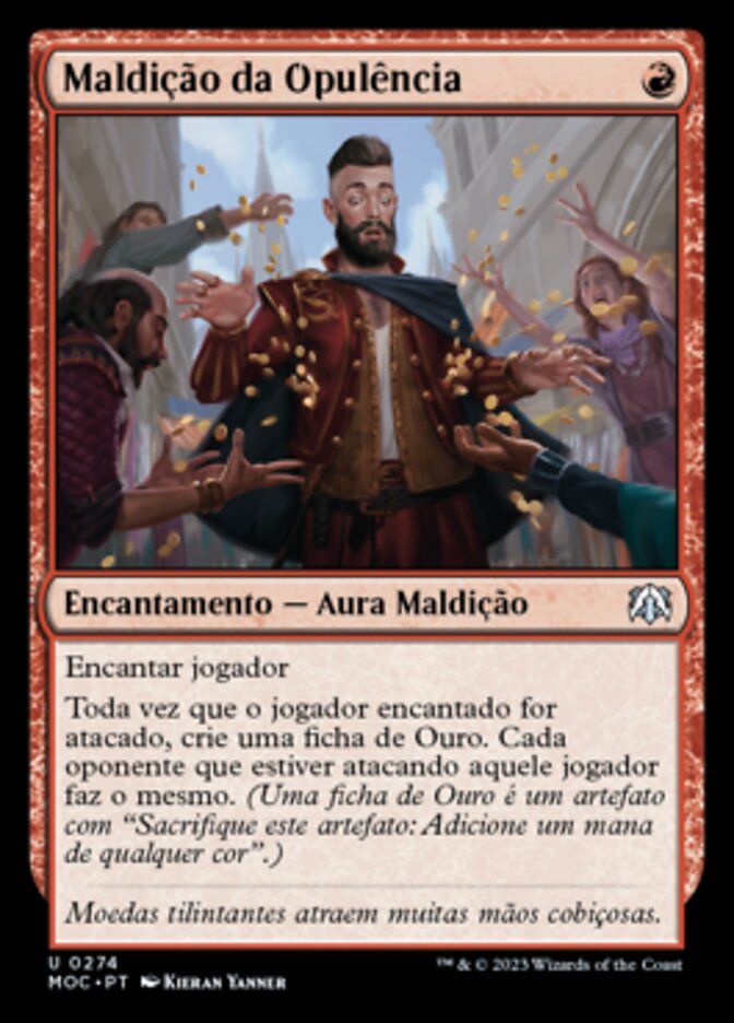 Maldição da Opulência - March of the Machine Commander