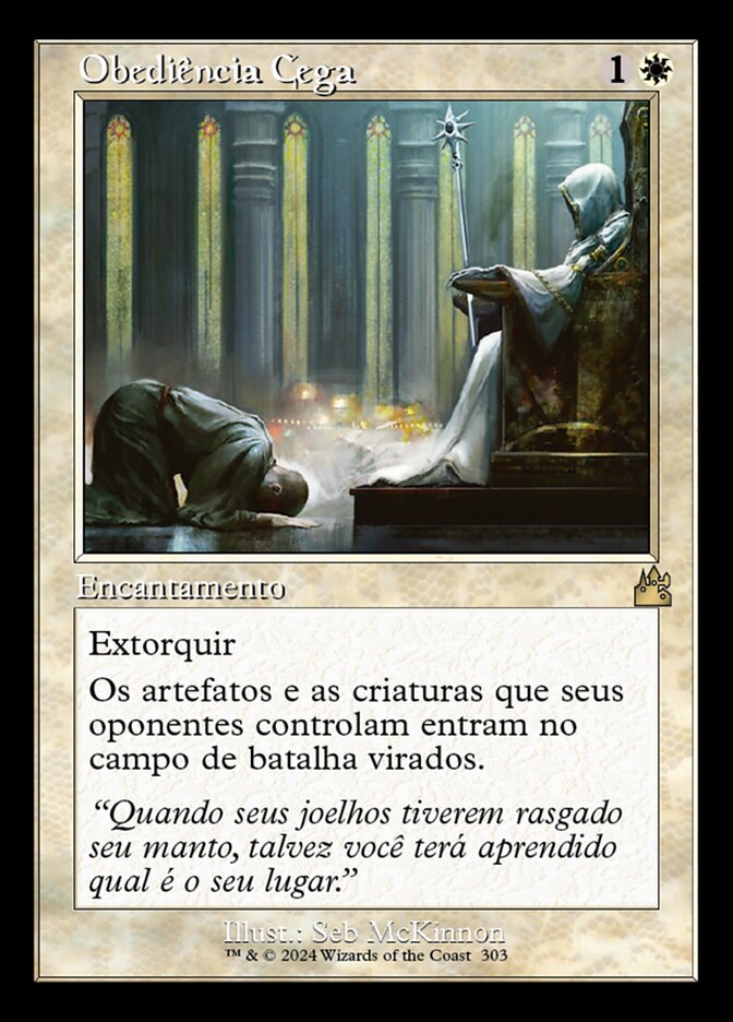 Obediência Cega - Ravnica Remastered