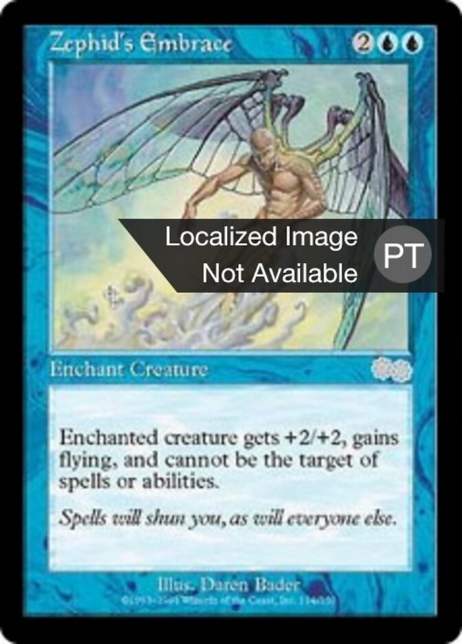 Abraço de Zephid - Urza's Saga
