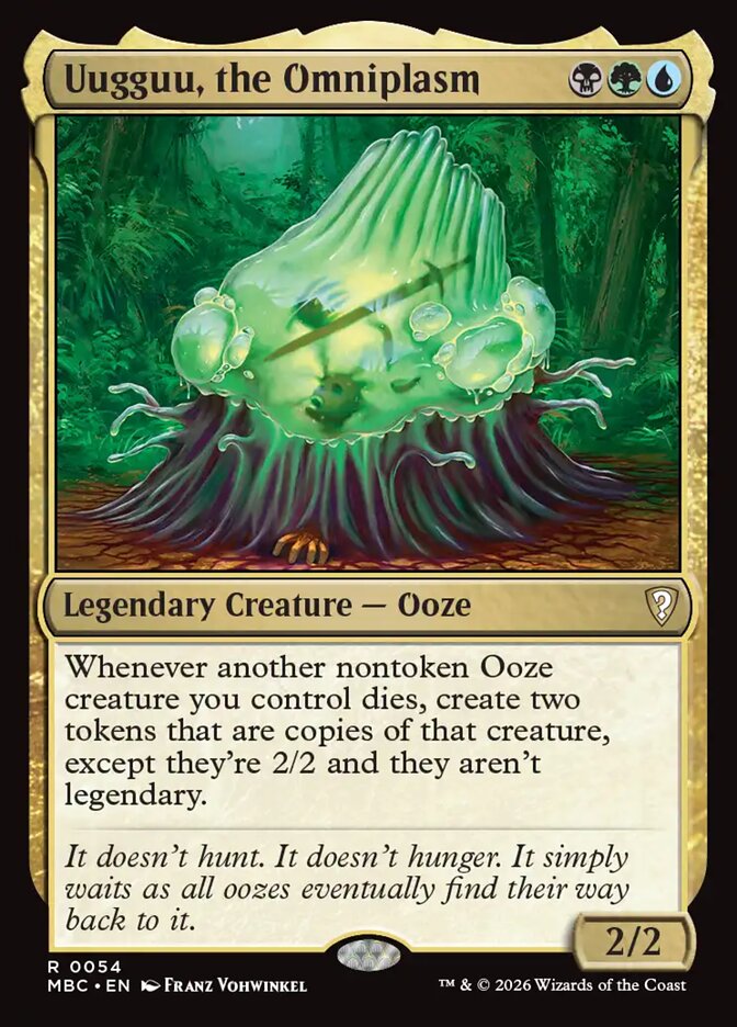 Uugguu, the Omniplasm - Mystery Booster Commander Edition