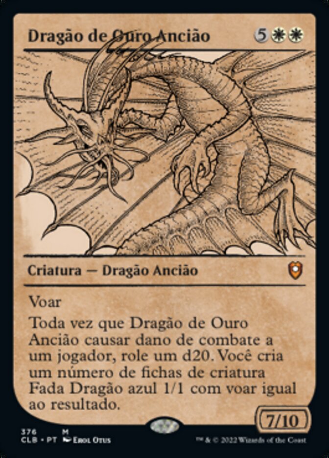 Dragão de Ouro Ancião - Commander Legends: Battle for Baldur's Gate