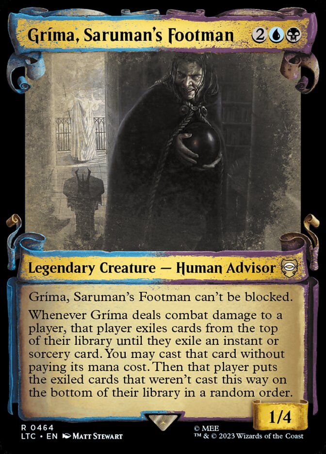 Gríma, Saruman's Footman - Tales of Middle-earth Commander