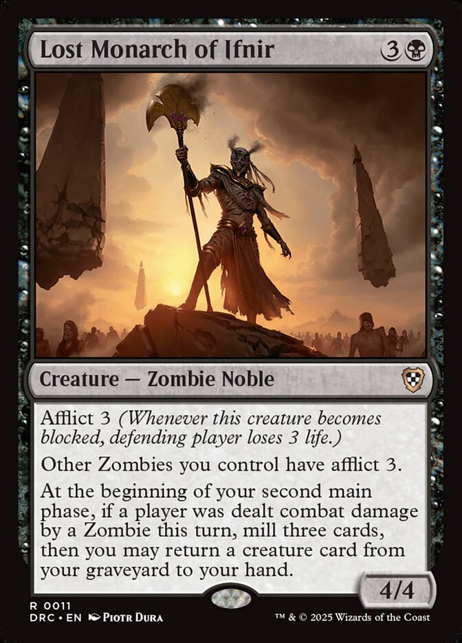 Lost Monarch of Ifnir - Aetherdrift Commander