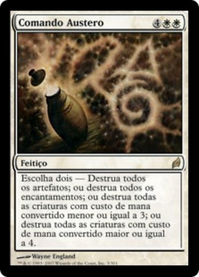 Comando Austero - Lorwyn