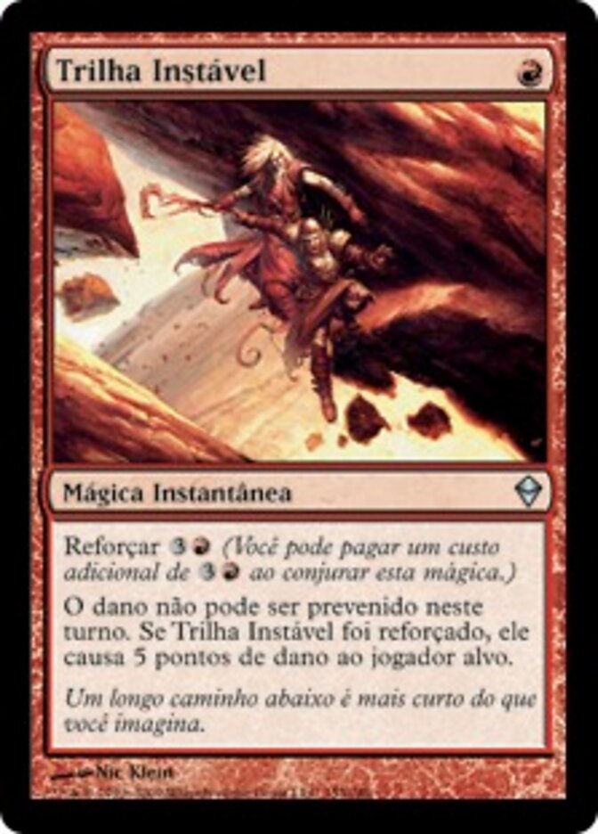 Trilha Instável - Zendikar