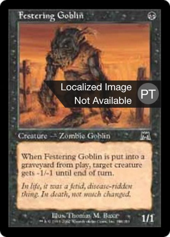 Goblin Apodrecido - Onslaught