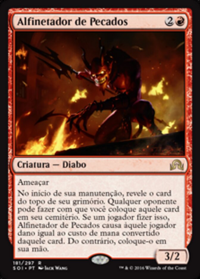 Alfinetador de Pecados - Shadows over Innistrad