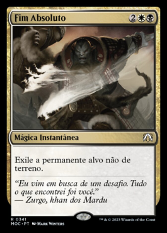 Fim Absoluto - March of the Machine Commander