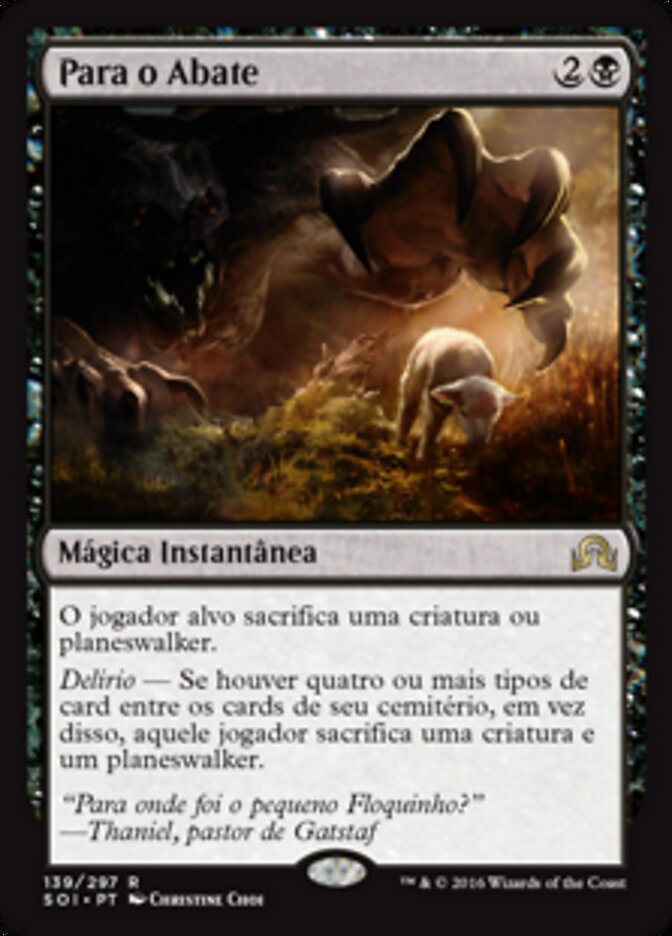 Para o Abate - Shadows over Innistrad