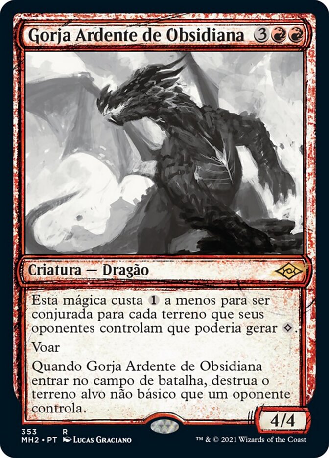 Gorja Ardente de Obsidiana - Modern Horizons 2