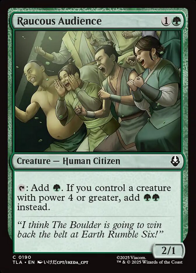 Raucous Audience - Avatar: The Last Airbender