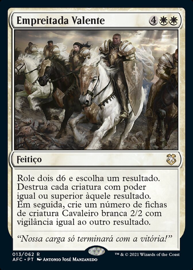 Empreitada Valente - Forgotten Realms Commander