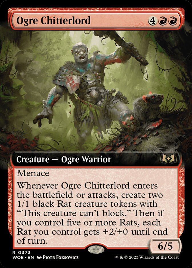 Ogre Chitterlord - Wilds of Eldraine