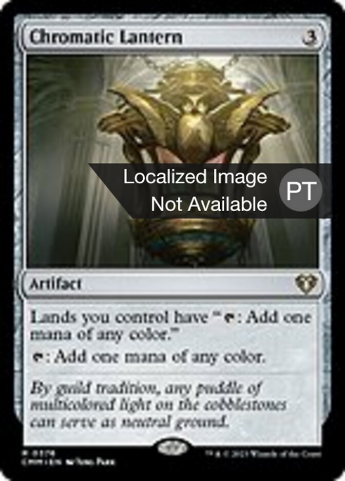 Lanterna Cromática - Commander Masters