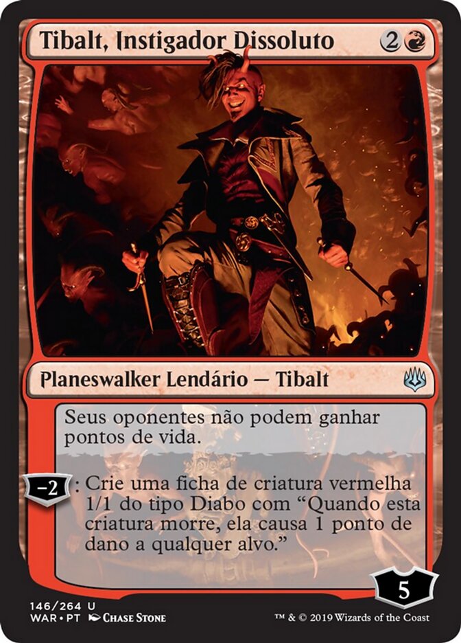 Tibalt, Instigador Dissoluto - War of the Spark
