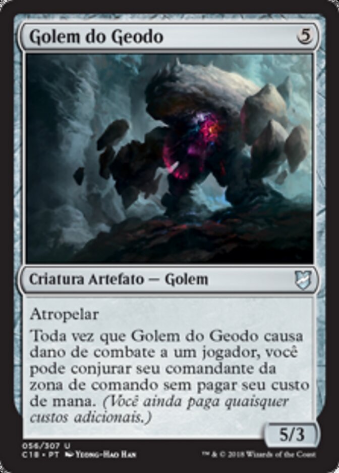 Golem do Geodo - Commander 2018